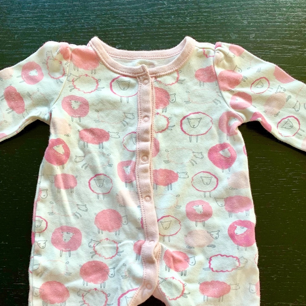 Baby gap snap footless bodysuit
